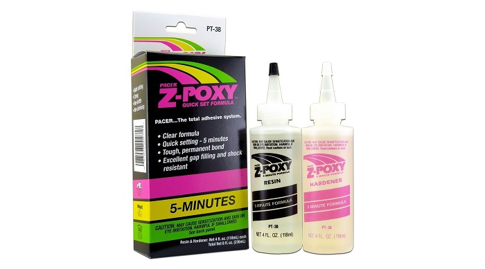 PT38 Z-Poxy 5 Minute Epoxy 8oz - Πατήστε στην εικόνα για να κλείσει